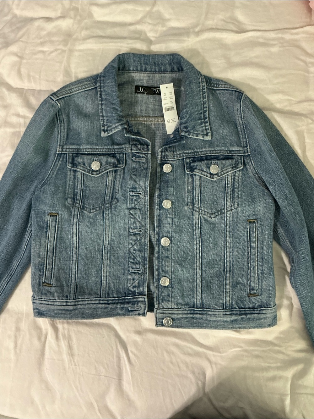 J. Crew Light Blue Denim Trucker Jacket